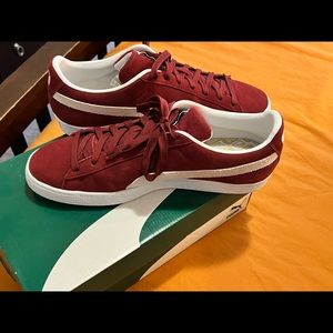 Puma Suede Maroon